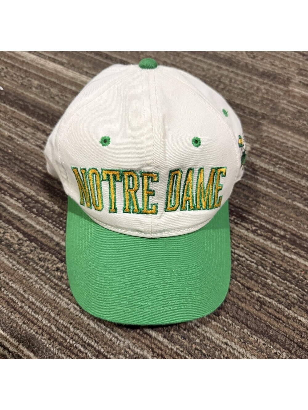 Vintage 90s Notre Dame Arch Starter Snapback One Size Men’s